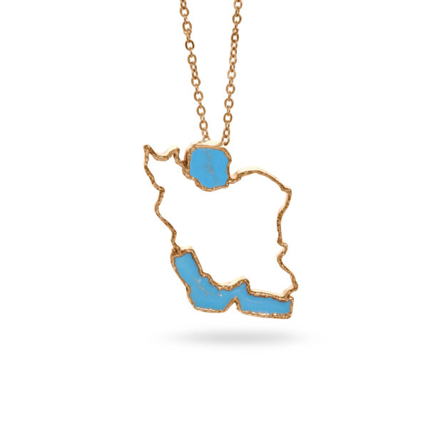 گردنبند ایران نقره ای کالکشن ایران (بزرگ) - Image 3