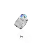 انگشتر نقره و سنگ - Image 2