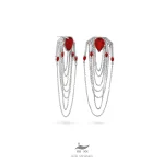 گوشواره نقره آویز - Image 4
