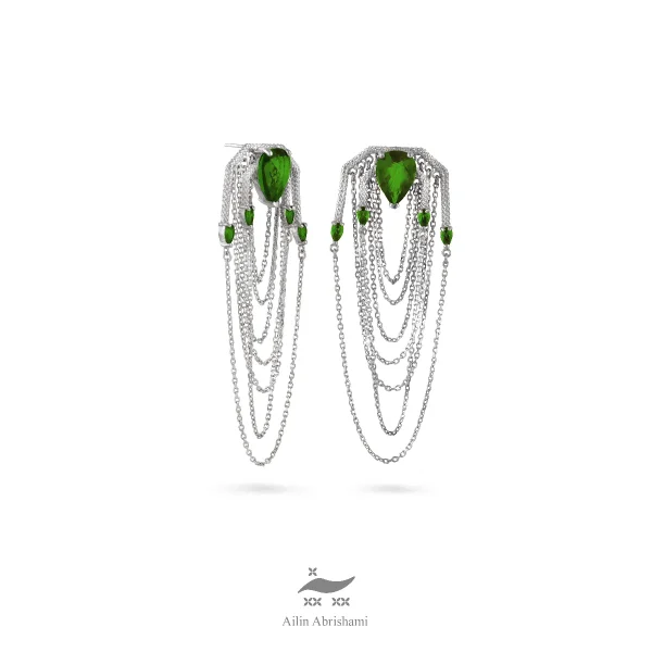 گوشواره نقره آویز - Image 7