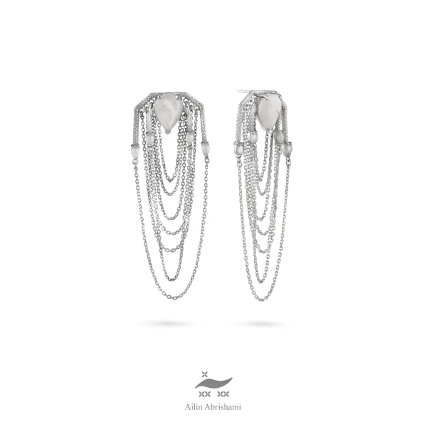 گوشواره نقره آویز - Image 6